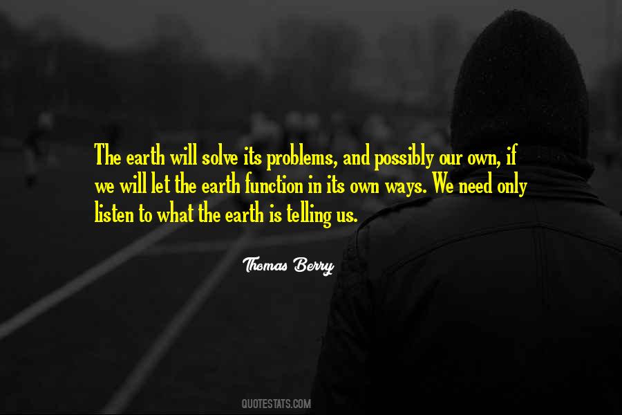 Thomas Berry Quotes #1553585