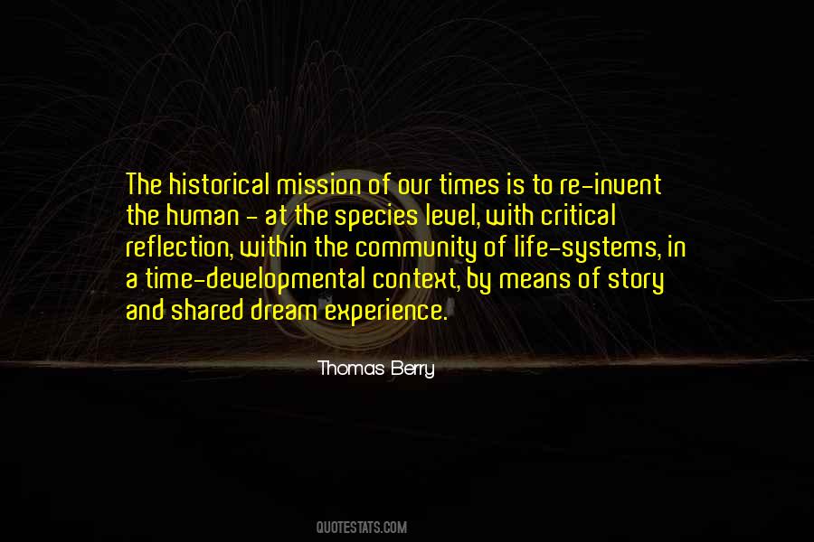 Thomas Berry Quotes #1585469