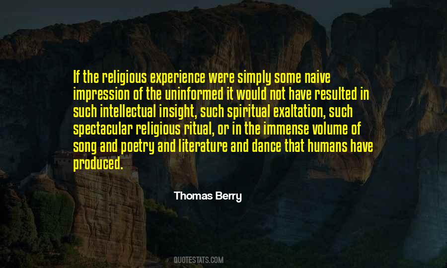 Thomas Berry Quotes #535337