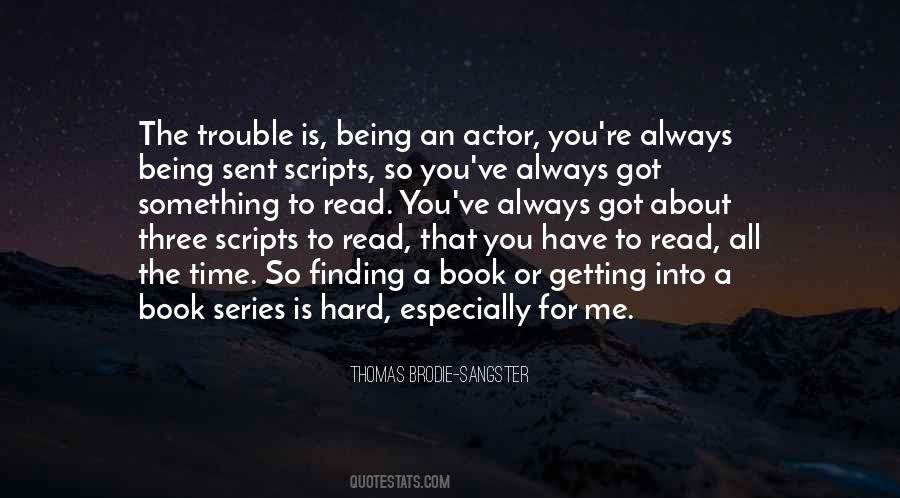 Thomas Brodie-Sangster Quotes #457974