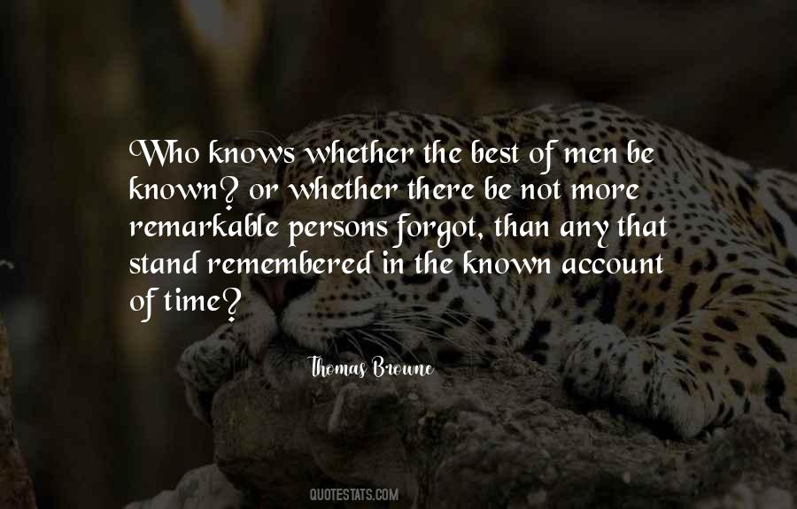 Thomas Browne Quotes #1038521