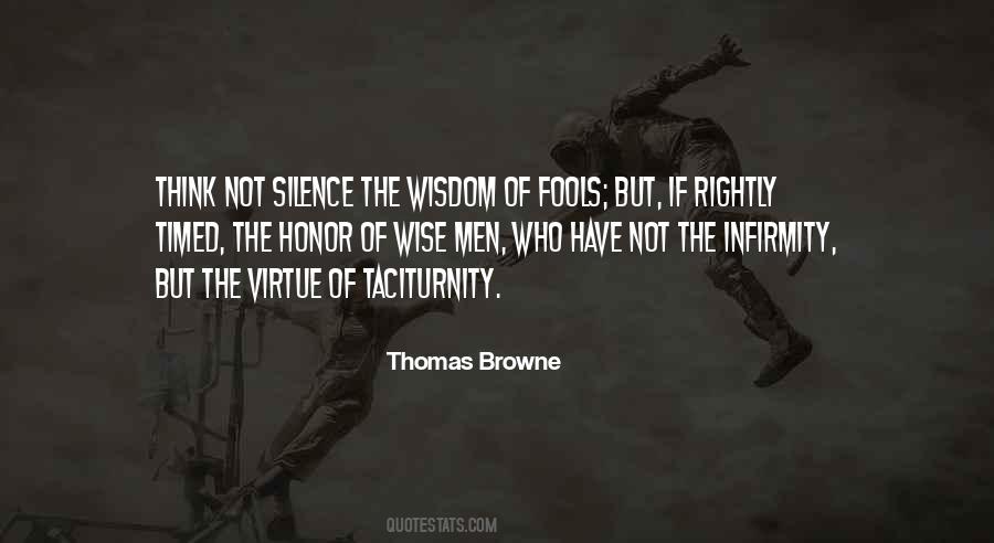 Thomas Browne Quotes #1841717