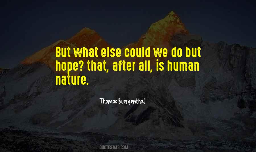 Thomas Buergenthal Quotes #603187