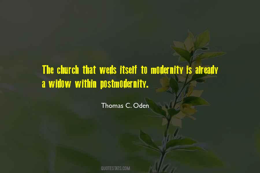 Thomas C. Oden Quotes #1238512