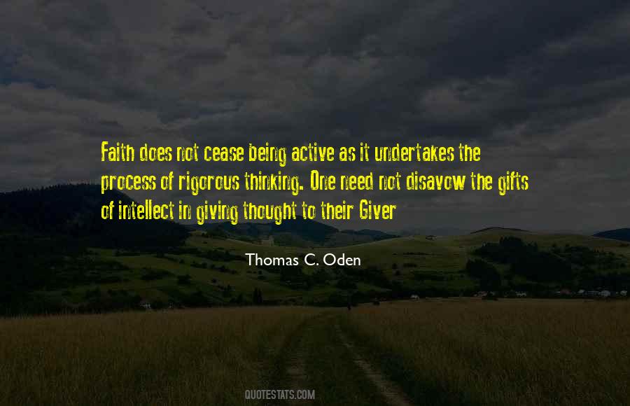 Thomas C. Oden Quotes #1368098