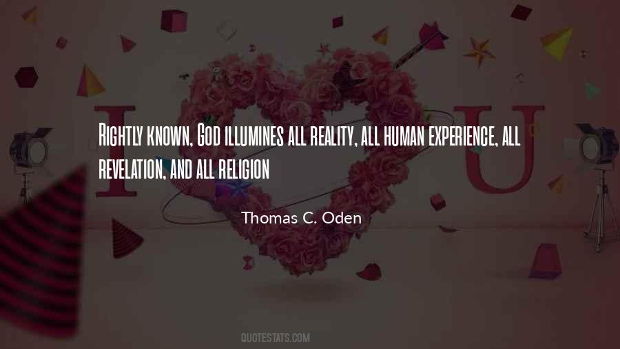 Thomas C. Oden Quotes #1771777