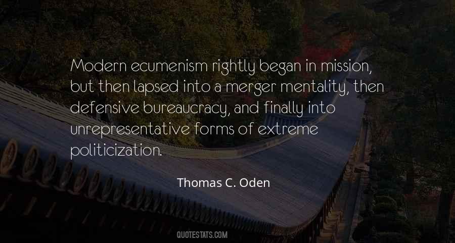 Thomas C. Oden Quotes #216319