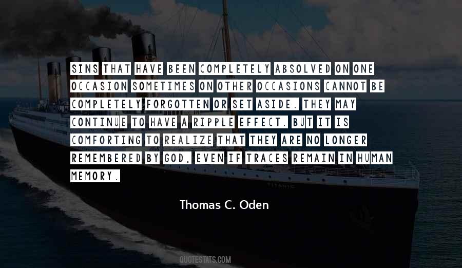 Thomas C. Oden Quotes #235071