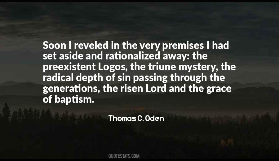 Thomas C. Oden Quotes #277077