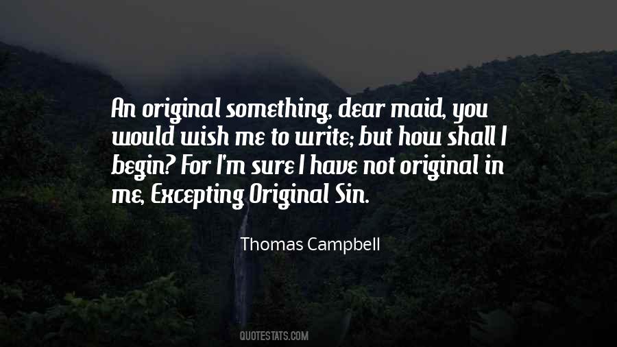 Thomas Campbell Quotes #706739