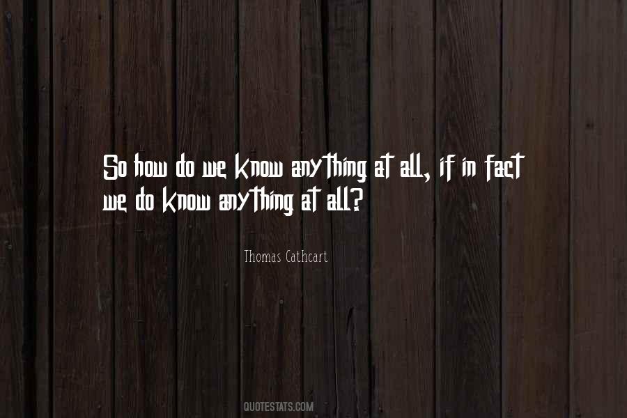 Thomas Cathcart Quotes #293861