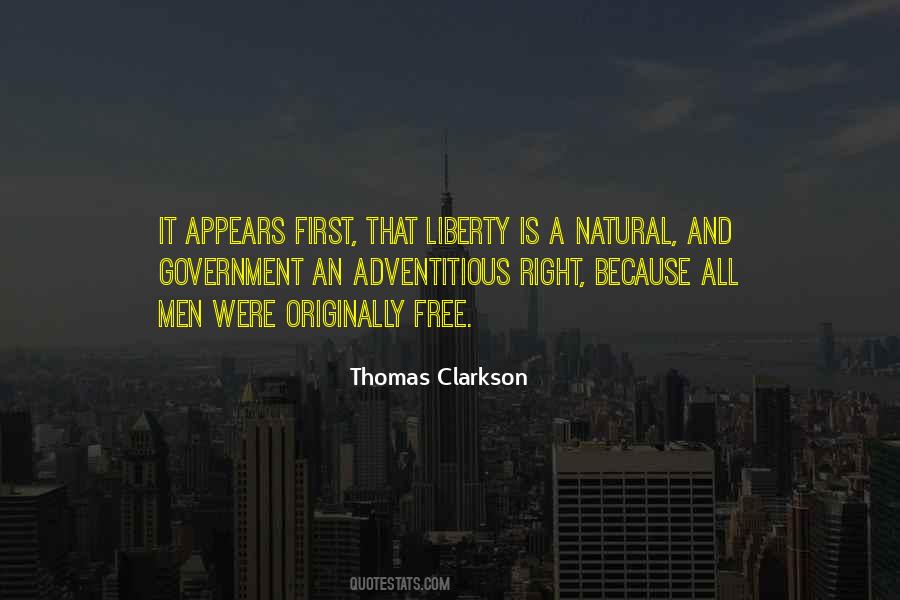 Thomas Clarkson Quotes #893148