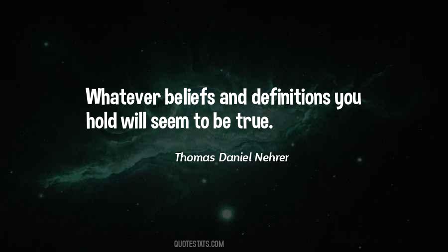 Thomas Daniel Nehrer Quotes #315557