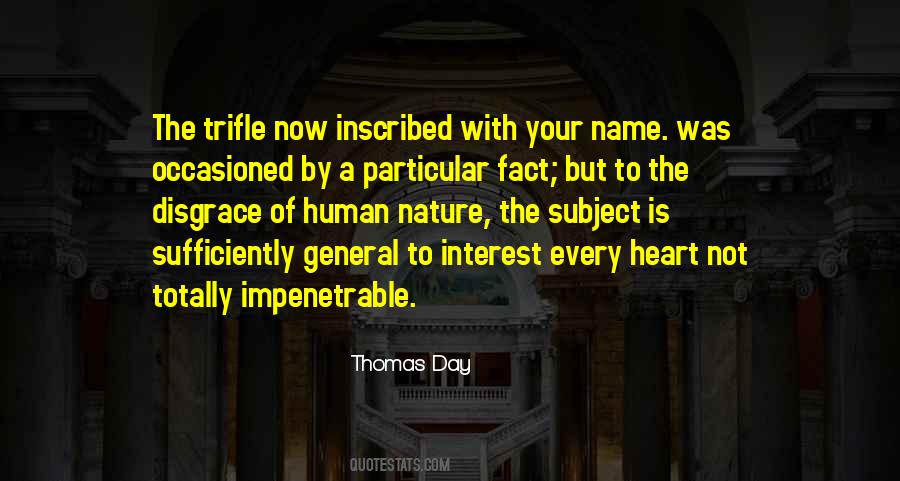 Thomas Day Quotes #666331