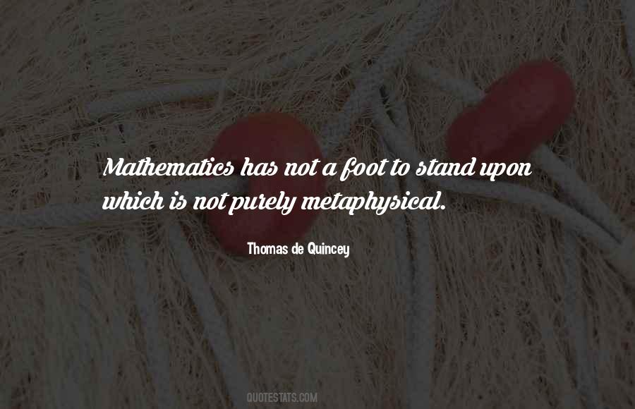 Thomas De Quincey Quotes #1071671