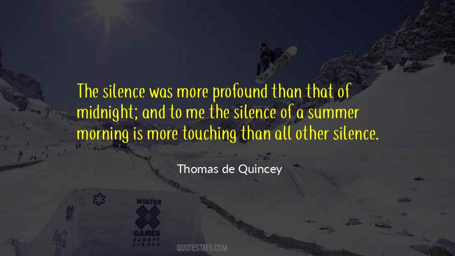 Thomas De Quincey Quotes #1278346