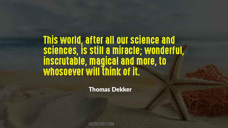 Thomas Dekker Quotes #1417613