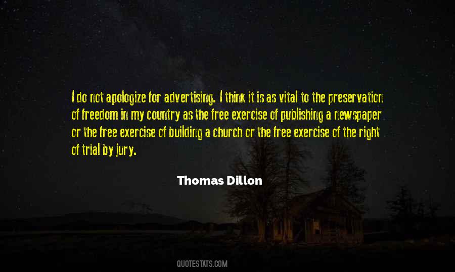 Thomas Dillon Quotes #1169822