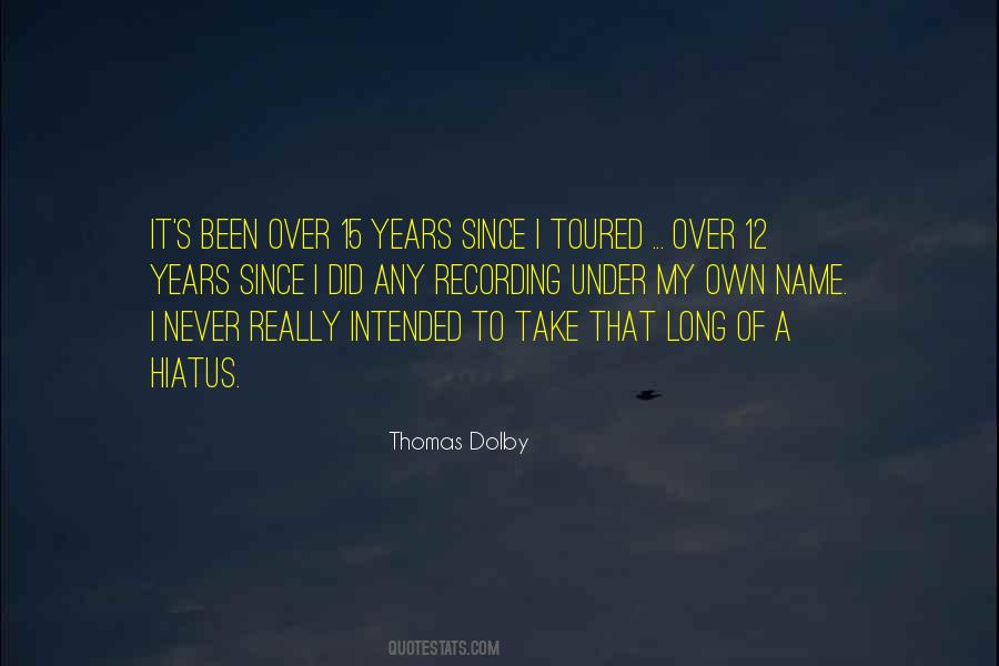 Thomas Dolby Quotes #727206