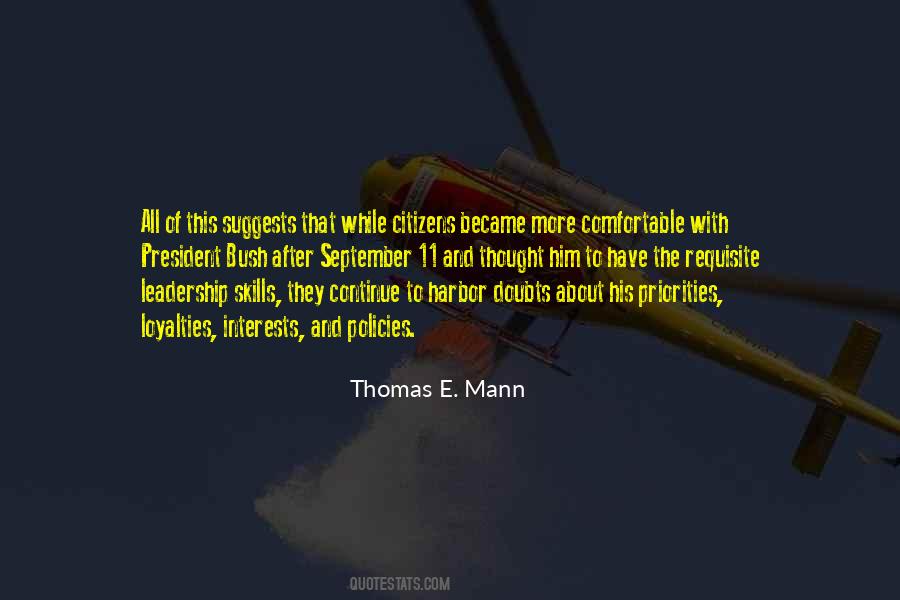 Thomas E. Mann Quotes #377147
