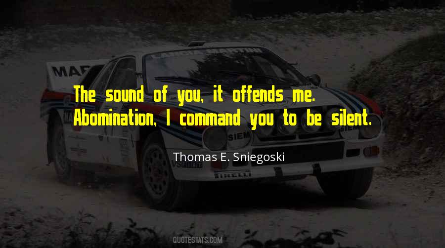 Thomas E. Sniegoski Quotes #329369