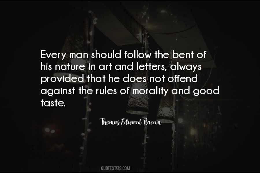 Thomas Edward Brown Quotes #116586