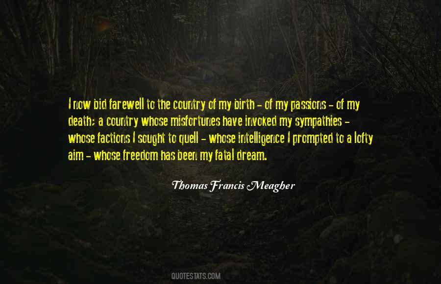 Thomas Francis Meagher Quotes #1268849