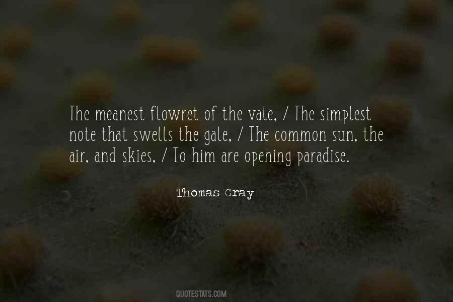 Thomas Gray Quotes #1794334