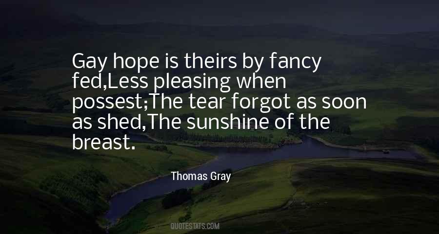 Thomas Gray Quotes #24346