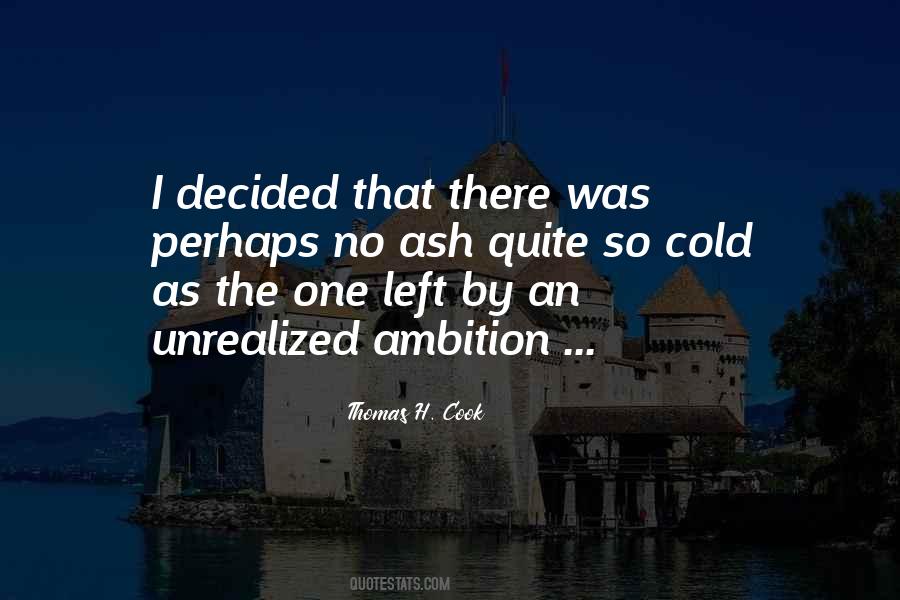 Thomas H. Cook Quotes #264393