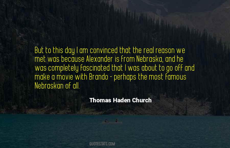 Thomas Haden Church Quotes #223411