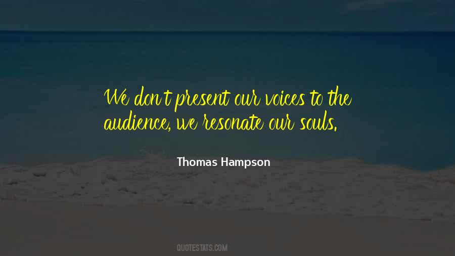 Thomas Hampson Quotes #1243547