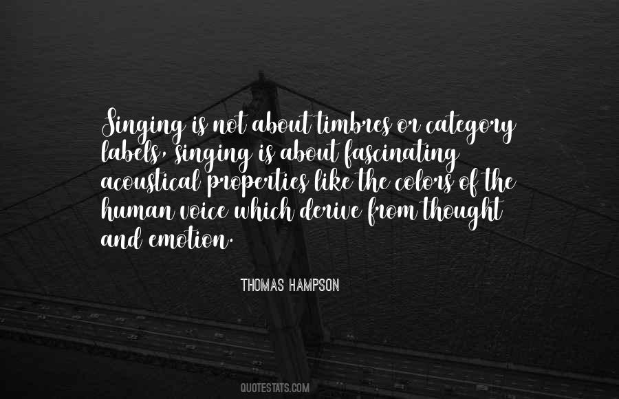 Thomas Hampson Quotes #538764