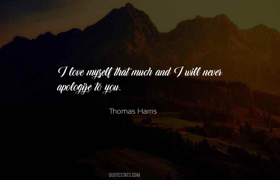 Thomas Harris Quotes #111415