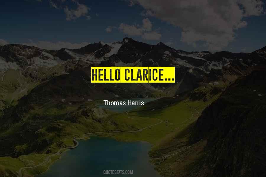 Thomas Harris Quotes #1645672