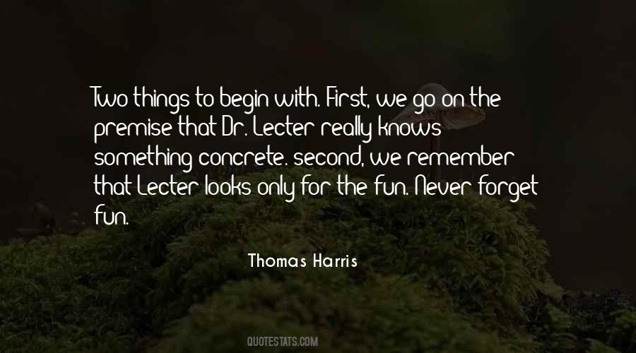 Thomas Harris Quotes #984281