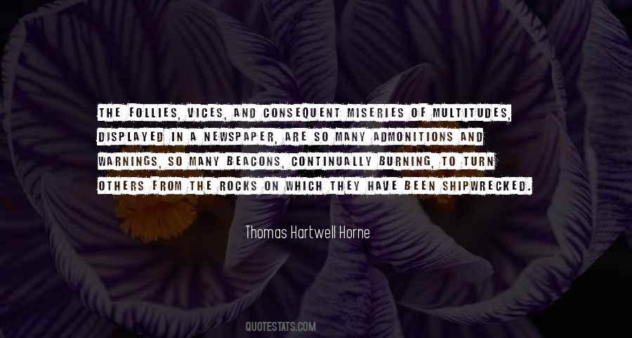 Thomas Hartwell Horne Quotes #320500