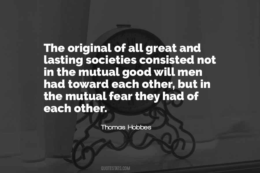 Thomas Hobbes Quotes #1039510