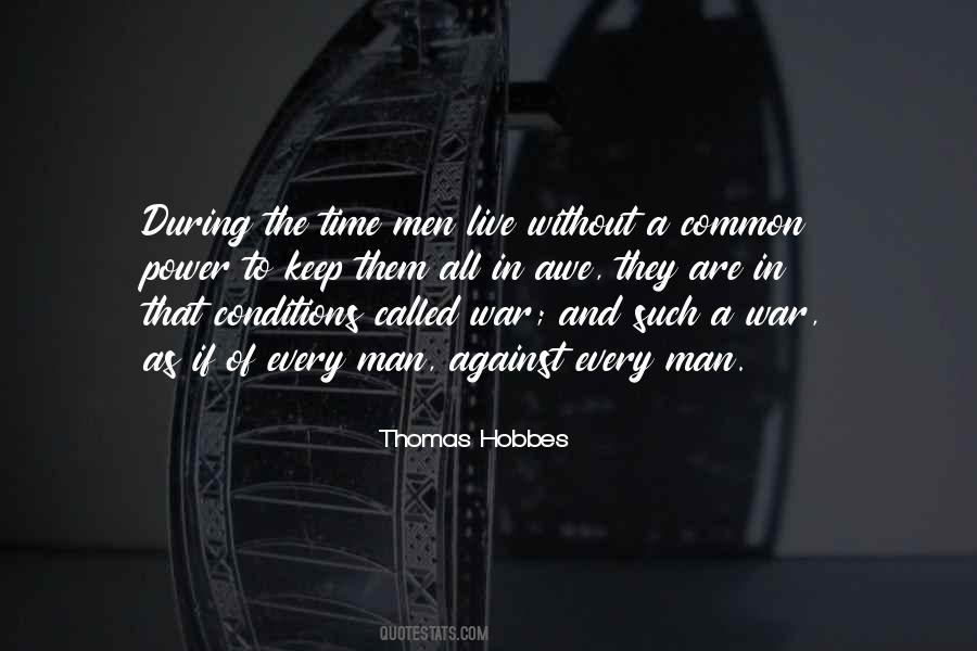 Thomas Hobbes Quotes #99674