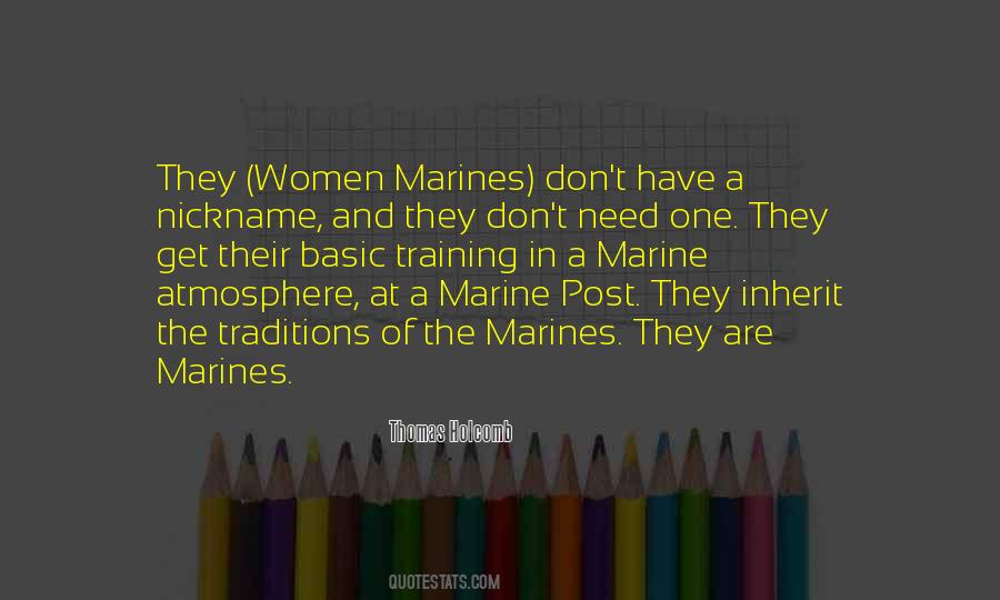 Thomas Holcomb Quotes #50633