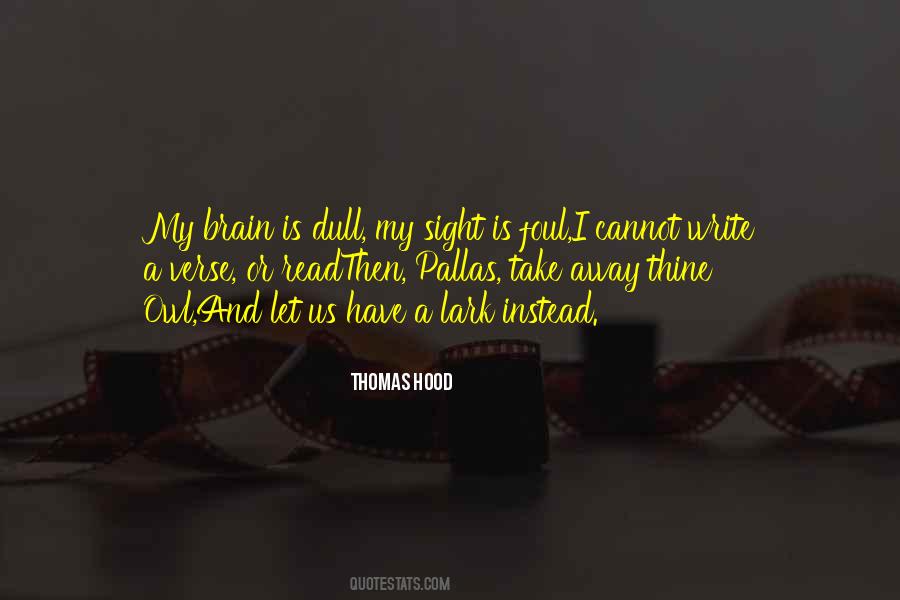 Thomas Hood Quotes #1063742