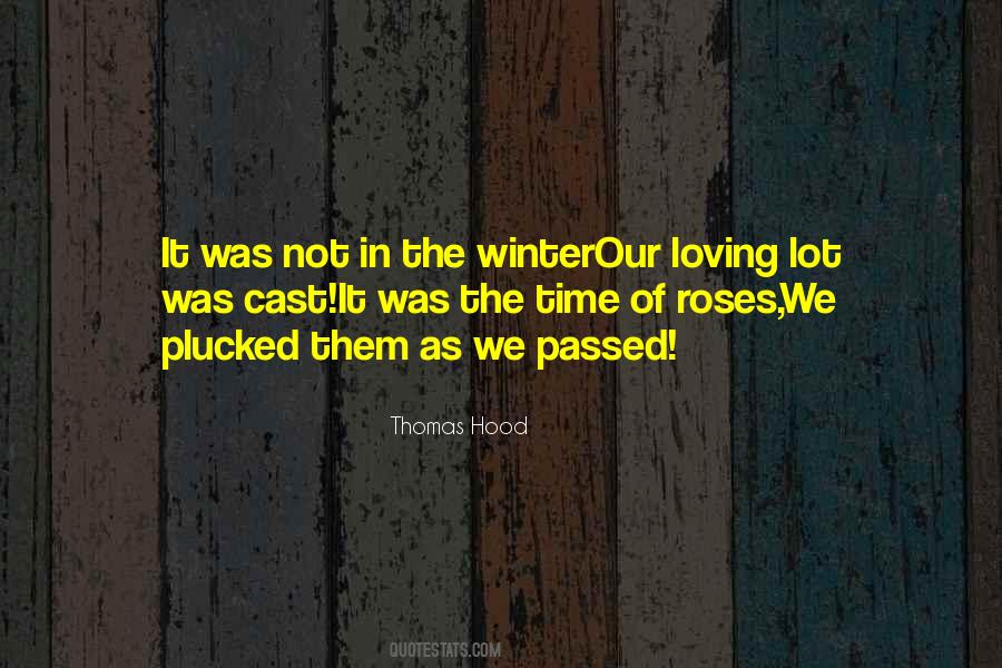 Thomas Hood Quotes #126172