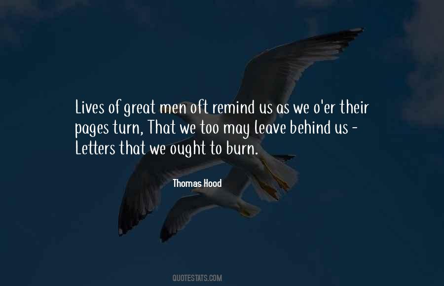 Thomas Hood Quotes #1782883