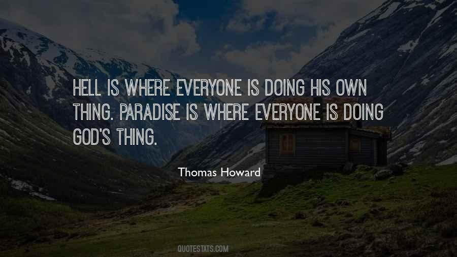 Thomas Howard Quotes #1550133