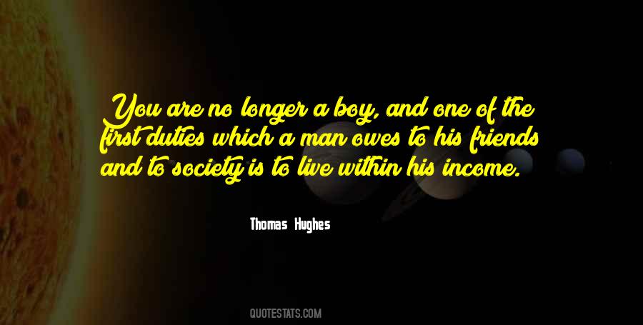 Thomas Hughes Quotes #1841167