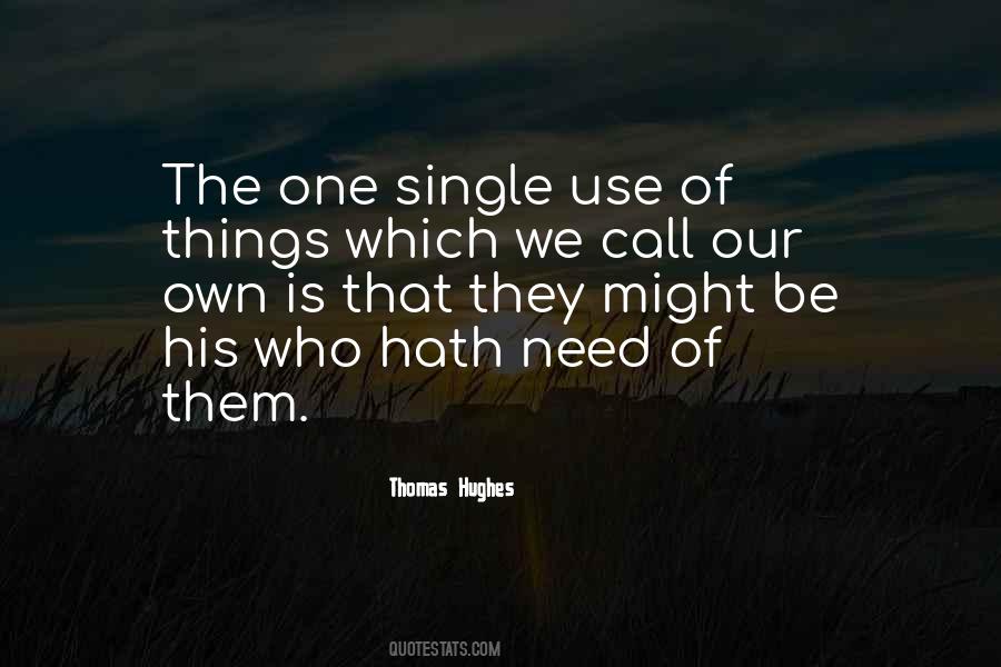 Thomas Hughes Quotes #988826