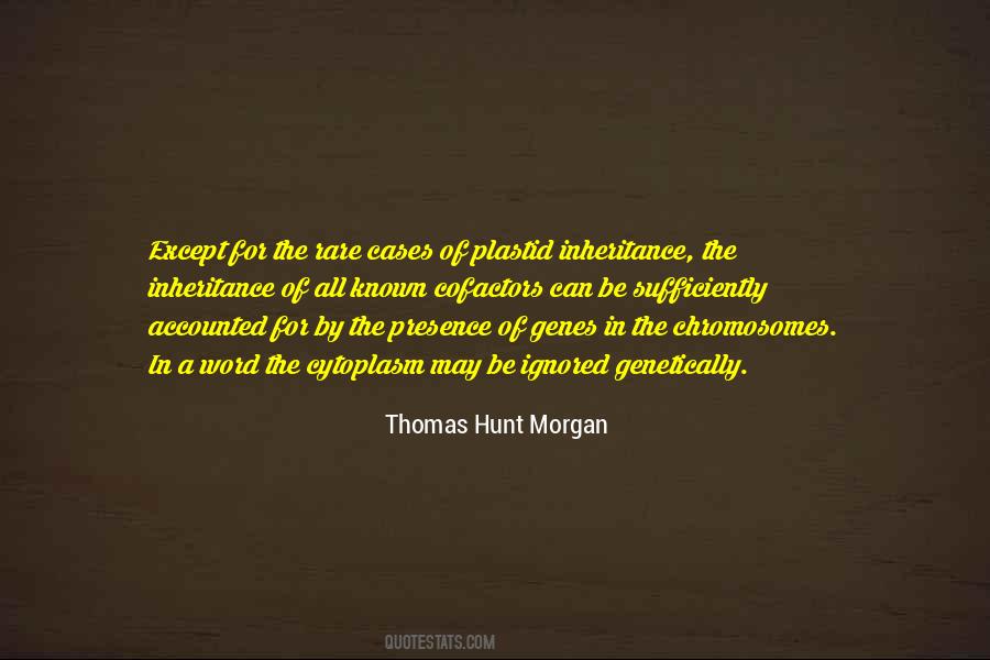 Thomas Hunt Morgan Quotes #768723