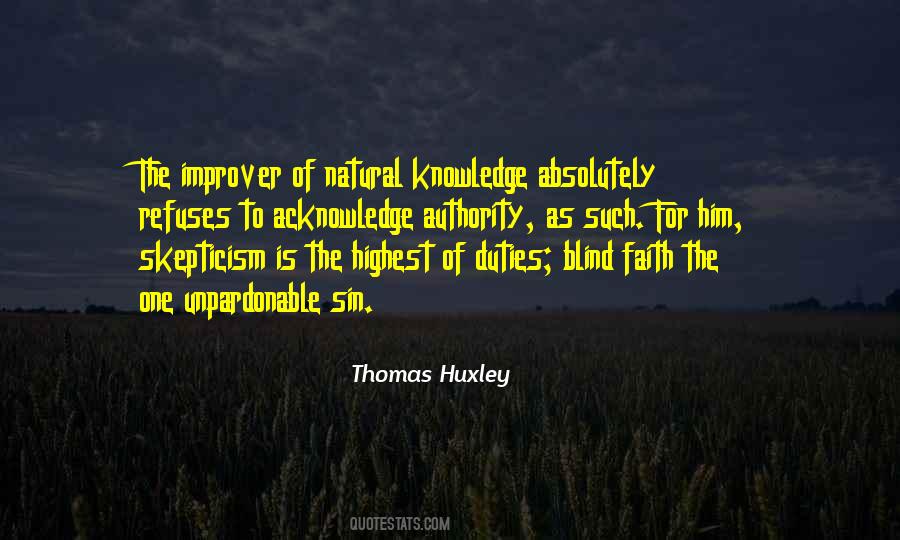 Thomas Huxley Quotes #1210908