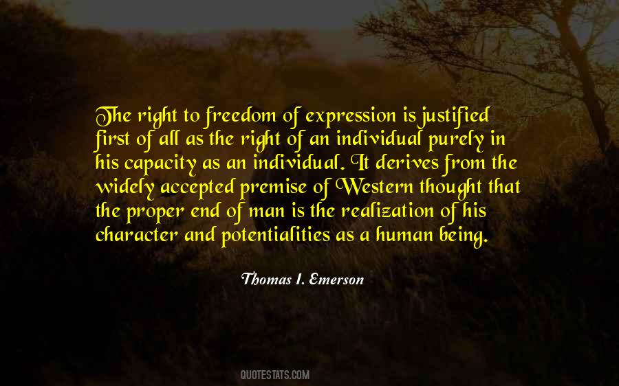 Thomas I. Emerson Quotes #1686644