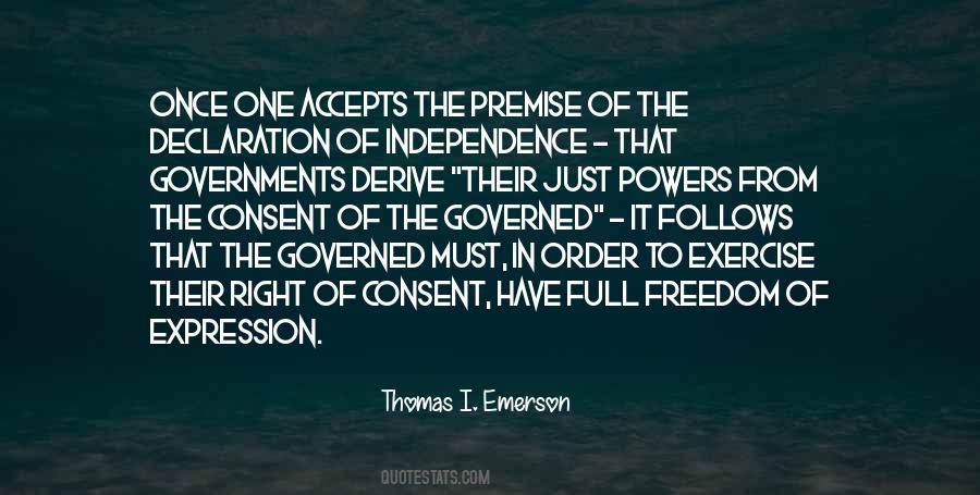 Thomas I. Emerson Quotes #887121